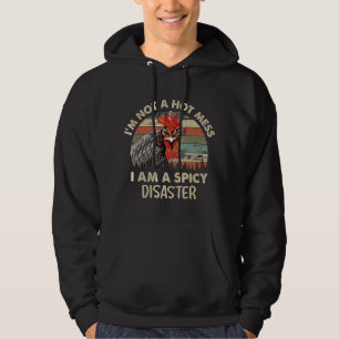 Ik ben geen warme muts die een pikante trapskip is hoodie
