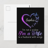 Ik ben geen weduwe... ik ben vrouw van een man met briefkaart (Voorkant / Achterkant)
