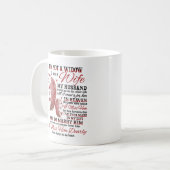 Ik ben geen weduwe koffiemok (Voorkant links)