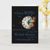 Ik Ben Geen Weduwe Maar Een Echtgenote Van Een Man Kaart (Gele Bloem)