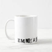 ik ben geen wegwerpbeker koffiemok (Links)