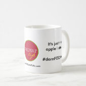 Ik ben geen Zwangere #darnFODMAPs Mok (Voorkant rechts)