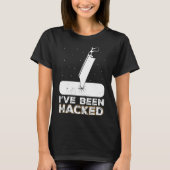 Ik ben gehackt geamputeerde invaliditeitsprothese t-shirt (Voorkant)
