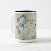 Ik ben geïnspireerd - Dream Coffee Mok (schemering (Voorkant links)