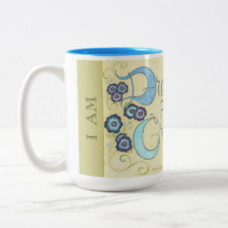 Ik ben geïnspireerd - Dream Focus Creëer Coffee Mo Tweekleurige Koffiemok