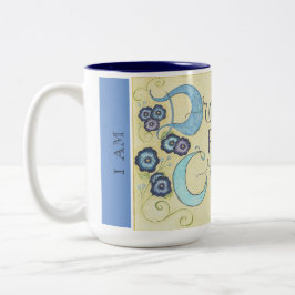 Ik ben geïnspireerd - Dream Focus Creëer Coffee Mo Tweekleurige Koffiemok