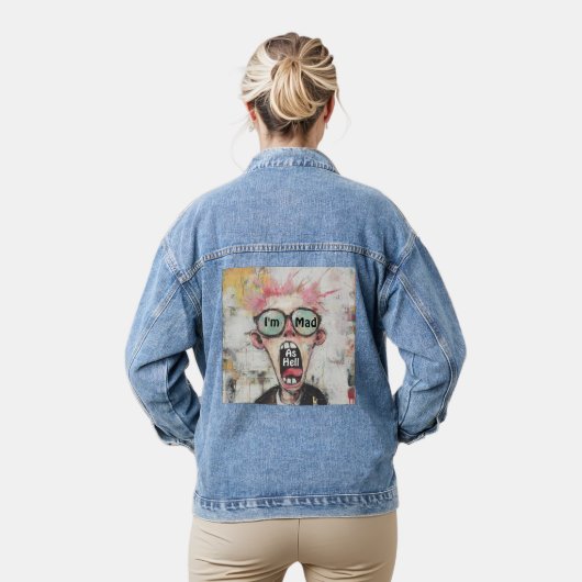 Ik ben gek als Hell Denim Jacket (Model)