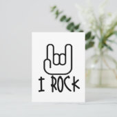 Ik ben gek. briefkaart (Staand voorkant)