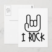 Ik ben gek. briefkaart (Voorkant / Achterkant)