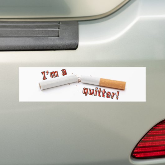 Ik ben gek. bumpersticker (Op auto)