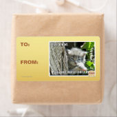 Ik ben gek etiket (Insitu)