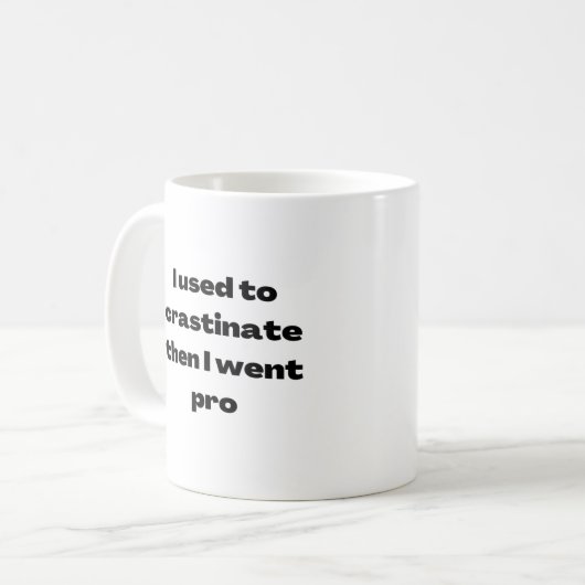 Ik ben gek geworden toen ik Pro Mok ging doen (Voorkant links)