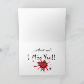 Ik ben gek...ik Miss U Kaart (Binnen)