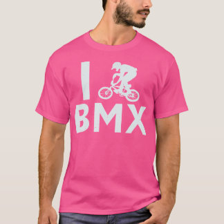 Ik ben gek op BMX Bike BMX Racing T-shirt