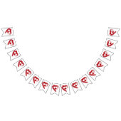 Ik ben gek op Canada Bunting Flags Vlaggetjes (Alle)