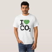 Ik ben gek op CO2 - I Leaf Carbon Dioxide Mannen T-shirt (Voorkant volledig)
