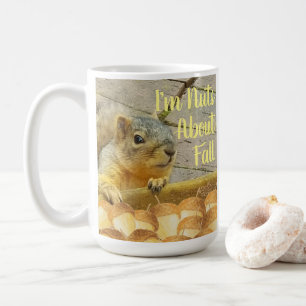 Ik ben gek op de herfst koffiemok
