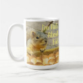Ik ben gek op de herfst koffiemok (Links)