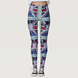 Ik ben gek op Engelse art print Leggings