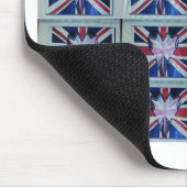 Ik ben gek op Engelse art print Muismat (Hoek)