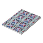 Ik ben gek op Engelse art print Notitieblok (Linkerzijde)