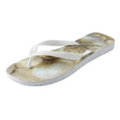 Ik ben gek op Garlic Custom Adult, brede riemen Teenslippers (Schuin)