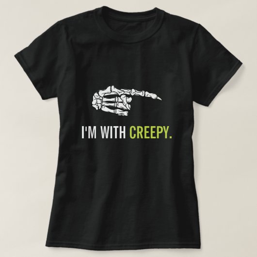 Ik ben gek op grappige Halloween T-shirt (Design voorkant)