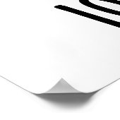 Ik ben gek op grappige schapenwoordjes poster (Hoek)