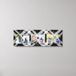 Ik ben gek op het leven dat we samen hebben gebouw canvas afdruk