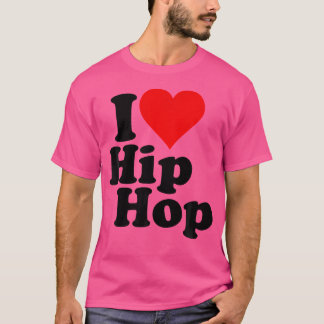 Ik ben gek op Hip Hop Rap T-shirt