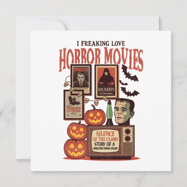 Ik ben gek op horrorfilms (Voorkant)