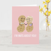 Ik ben gek op je grappige Jubileum. Kaart (Gele Bloem)