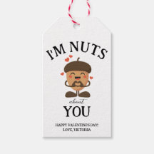 Ik ben gek op je Valentijn eenvoudige grappige har