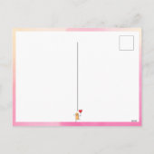 Ik ben gek op je Valentijnsdag Feestdagenkaart (Achterkant)