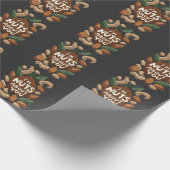 Ik ben gek op jou - Funny Nut Lovers Design Cadeaupapier (Hoek)