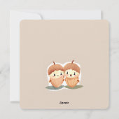 Ik ben gek op jou Grappige Schattige Valentijnsdag Feestdagenkaart (Achterkant)