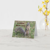 Ik ben gek op jou inspiratiekaart kaart (Gele Bloem)