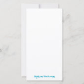 Ik ben Gek op Jou Valentijnkaart Bedankkaart (Achterkant)