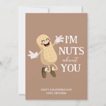 ik ben gek op jou valentijnsdag pinda's humor