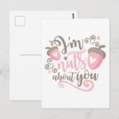 Ik ben gek op jouw Valentijnse Briefkaart Ontwerpe (Voorkant / Achterkant)