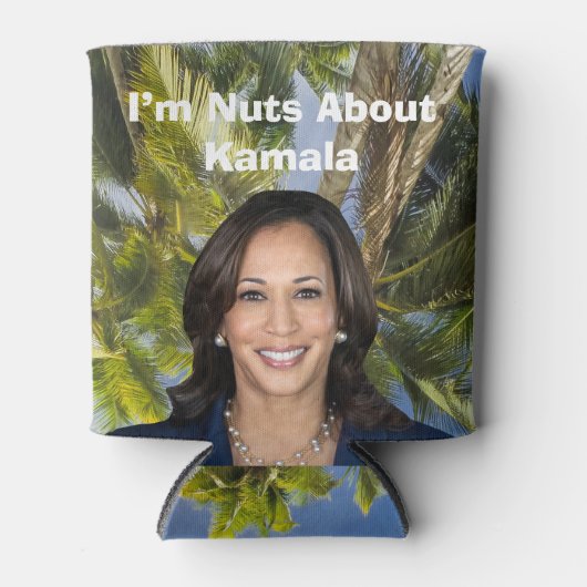 Ik ben gek op Kamala Blikjeskoeler (Voorkant)