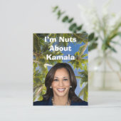 Ik ben gek op Kamala Briefkaart (Staand voorkant)