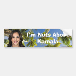 Ik ben gek op Kamala Bumpersticker