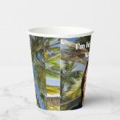 Ik ben gek op Kamala Papieren Bekers (Rechts)