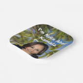 Ik ben gek op Kamala Papieren Bordje (Gebogen)