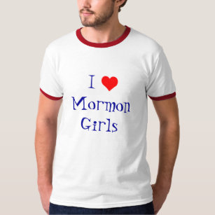 Ik ben gek op Mormon Girls T-shirt
