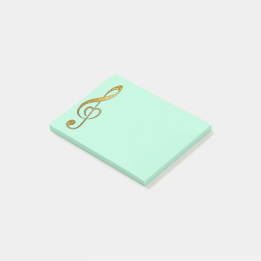 Ik ben gek op muziekkaartenbonkussen post-it® notes (Schuin)