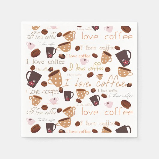 Ik ben gek op papieren servetten (Voorkant)