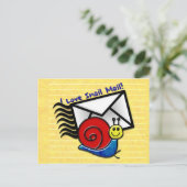 Ik ben gek op Snail Mail! (Het Briefkaart) Briefkaart (Staand voorkant)