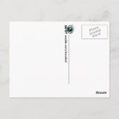 Ik ben gek op Snail Mail! (Het Briefkaart) Briefkaart (Achterkant)